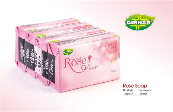 PARIS SOAP ROSE (SABUN) - 5 PIECE