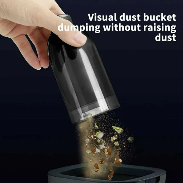 3 in 1 Mini Car Vacuum – Wireless, Rechargeable, Blower & Dust Cleaner for Car, Home & Keyboard by DeoDap