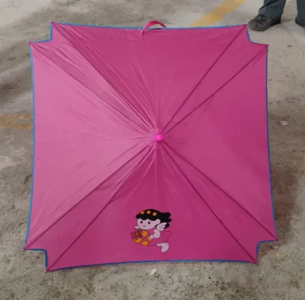 Classic Hook Handle Umbrella – Windproof & Waterproof Rain Protection (1 Pc)