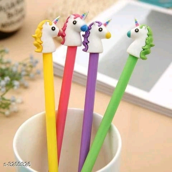 Unicorn Pens - 12cm × 1cm, assorted