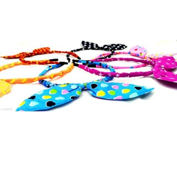 Attractive Women Multicolored Hairband - multicolor, l - 9cm,w - 8cm