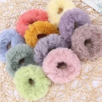 Fur Scrunchies - random, . 