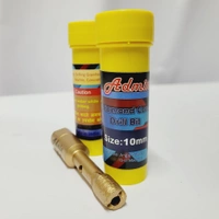 Admin Diamond Core Bit 10mm - Gold, 10mm