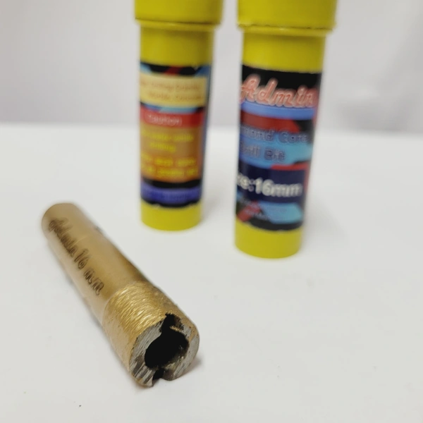 Admin Diamond Core Bit 16mm - Gold, 16mm