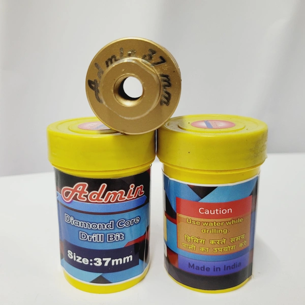 Admin Diamond Core Bit - Gold, 37mm