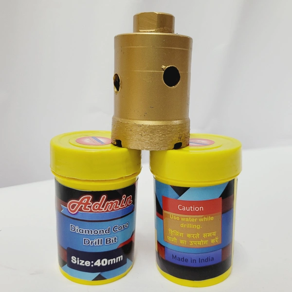 Admin Diamond Core Bit - Gold, 40mm