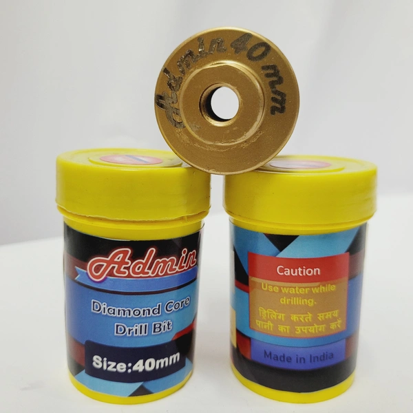 Admin Diamond Core Bit - Gold, 40mm