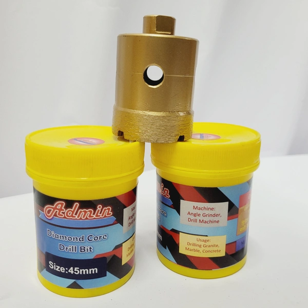 Admin Diamond Core Bit - Gold, 45mm