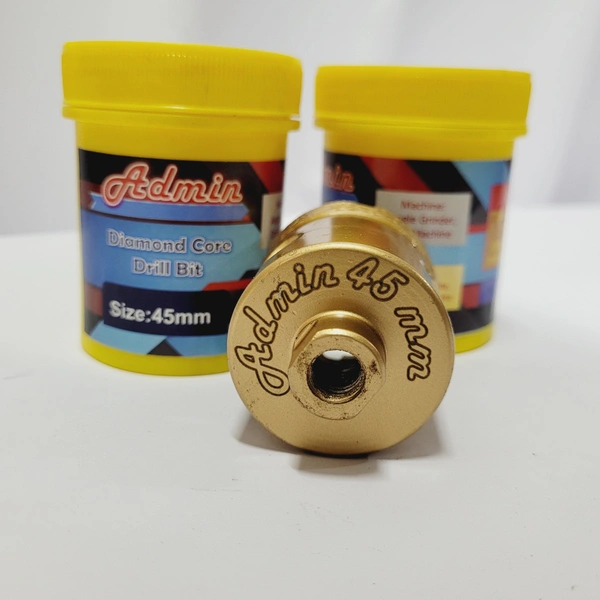 Admin Diamond Core Bit - Gold, 45mm
