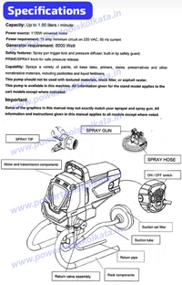 Forever Gold FG-PS-2100HD Airless Paint Sprayer – 1100W, High-Performance Spray Machine