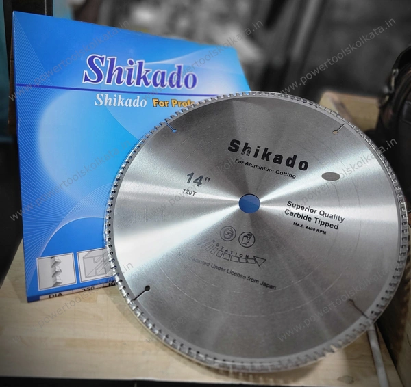 Shikado TCT Circular Saw Blade 14" - 14" x120T Aluminium