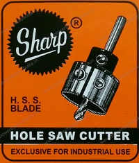 Sharp HSS Hole Saw Cutter - 101.6mm(4")