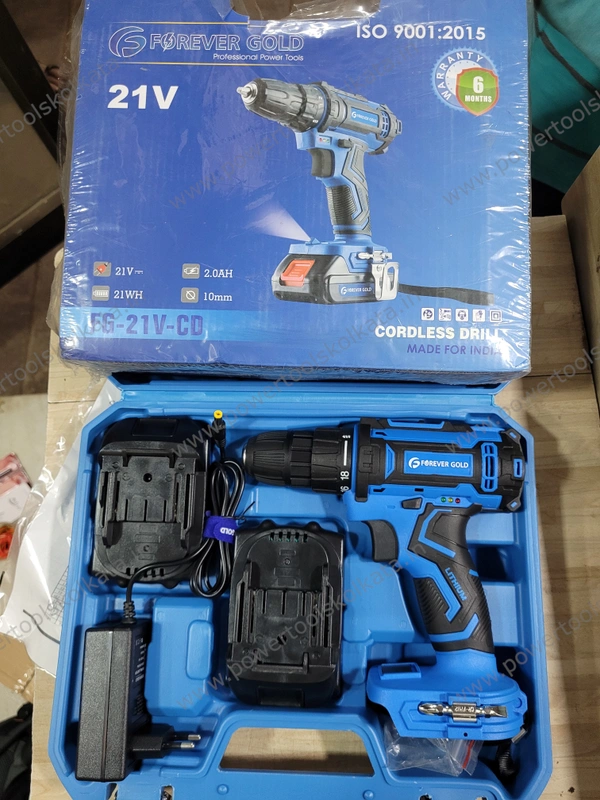 Forever Gold Cordless Drill (21V) - 10mm 21V