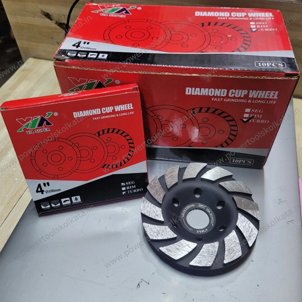 Estino Cup Wheel  Turbo - 4"