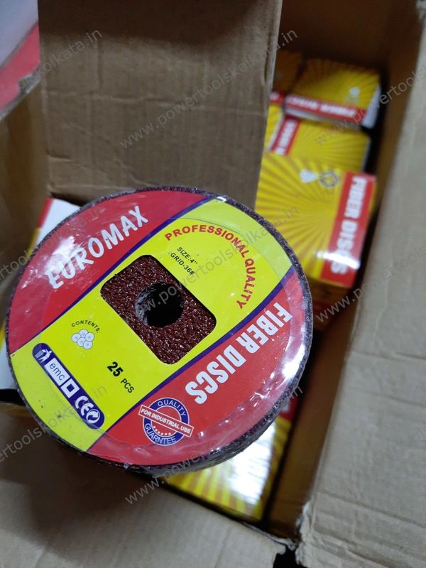 Euromax Fibre Disc - 4"xG100