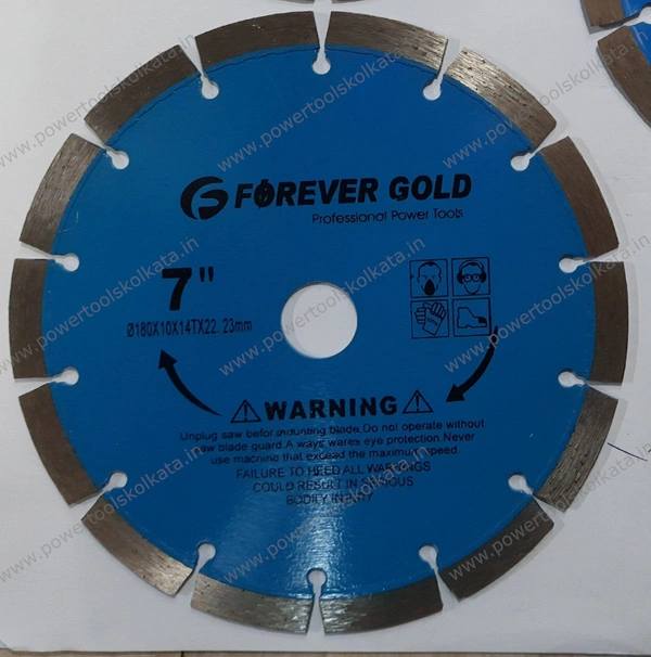 ForeverGold Diamond Saw Blade - 7"