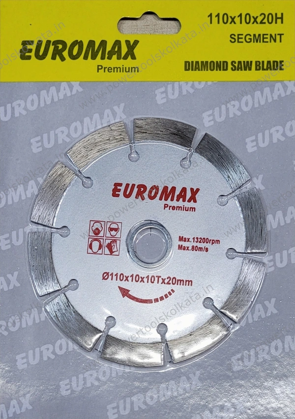 Euromax Diamond Saw Blade - 4" (10MM)