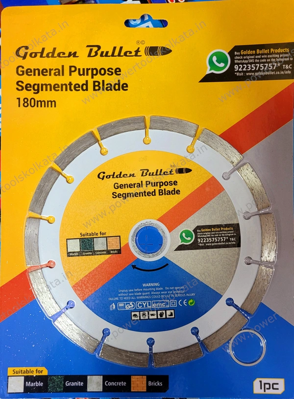 Agni Silver Diamond Saw Blade - 7"