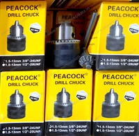 Peacock Drill Chuck (24UNF) - 10mm