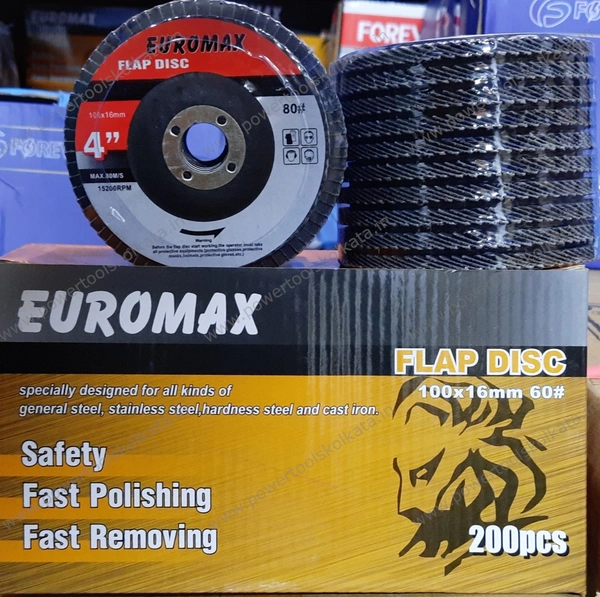 Euromax Flap Disc - 4"xG120