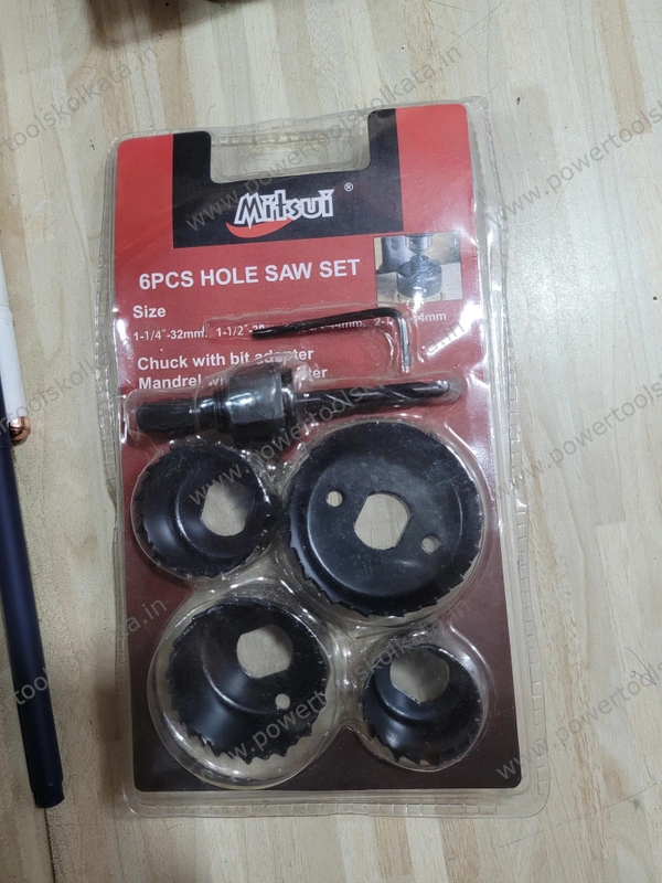 Mitsui Hole Saw Set - 6pcs