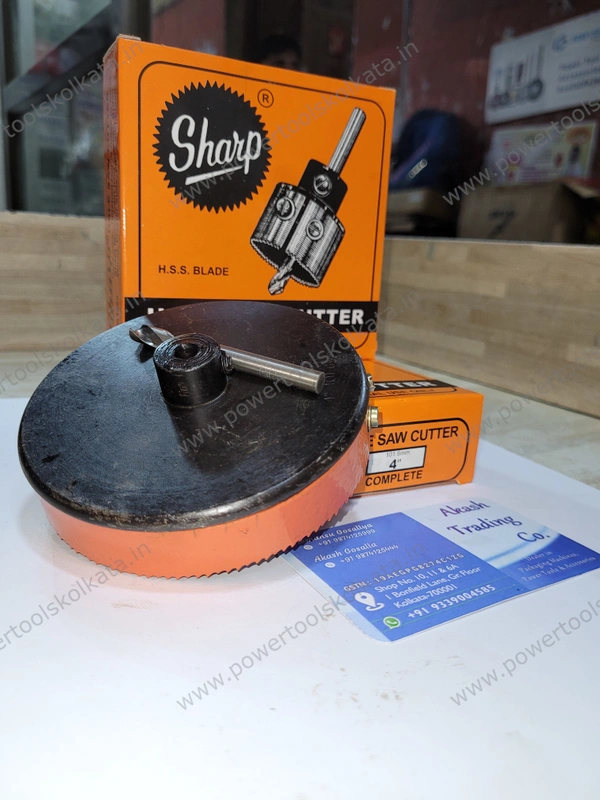 Sharp HSS Hole Saw Cutter - 101.6mm(4")