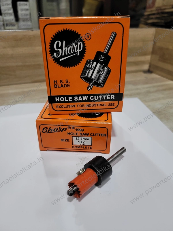 Sharp HSS Hole Saw Cutter - 12.7mm(1/2")
