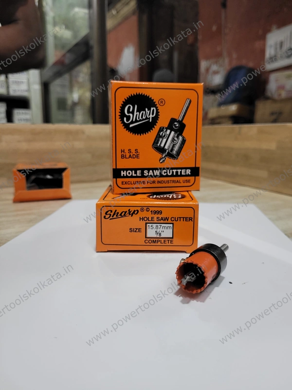 Sharp HSS Hole Saw Cutter - 15.87mm(5/8")