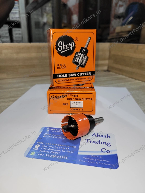 Sharp HSS Hole Saw Cutter - 25.4mm(1")