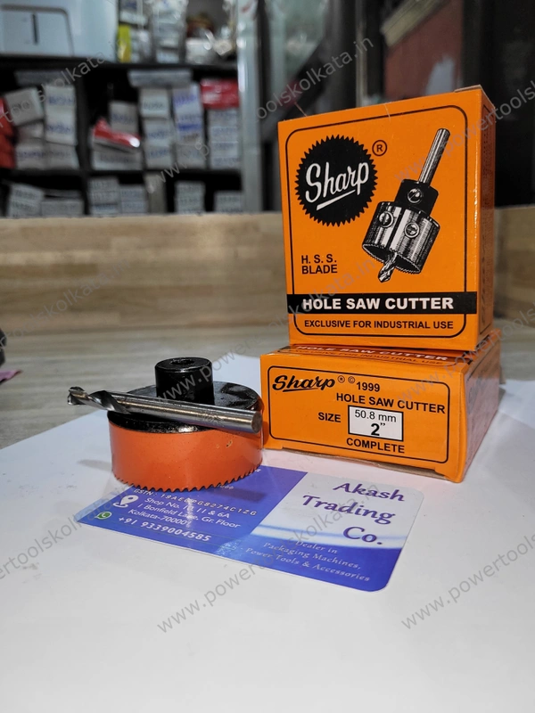 Sharp HSS Hole Saw Cutter - 50.8mm(2")