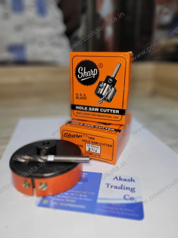 Sharp HSS Hole Saw Cutter - 69.85mm(2 3/4")