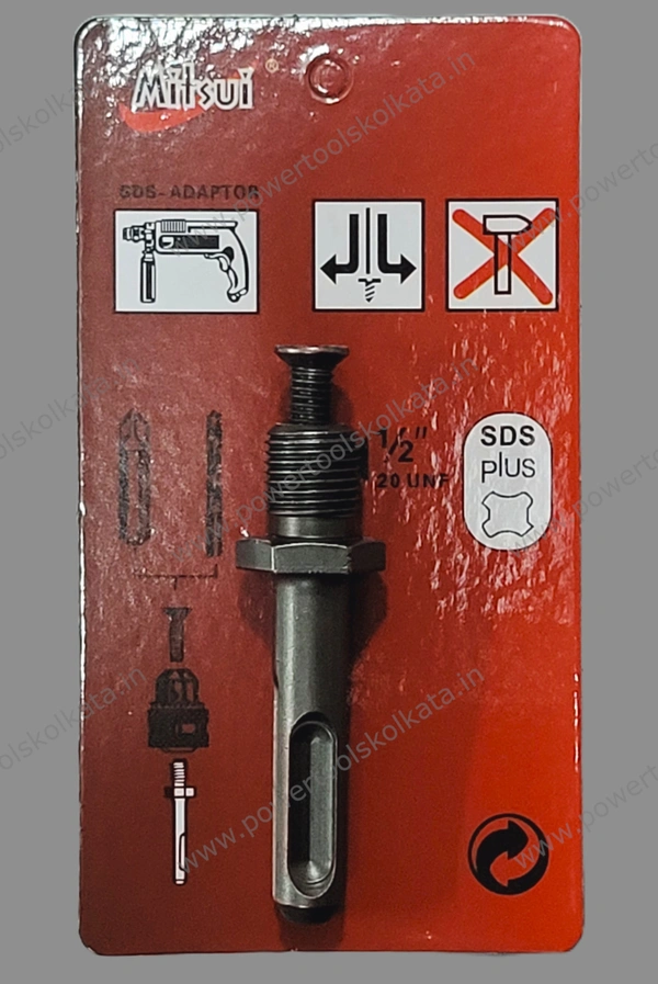 Mitsui SDS Drill Chuck Adapter - SDS Plus