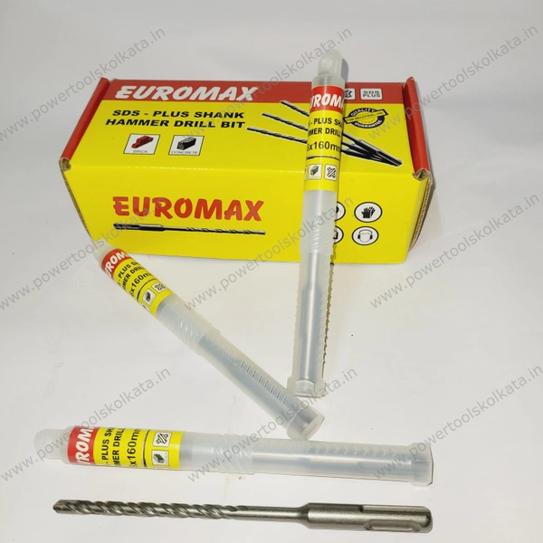 Euromax SDS Plus Hammer Drill Bit - 6 x 160