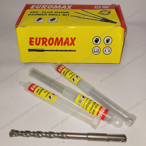 Euromax SDS Plus Hammer Drill Bit - 10 x 160