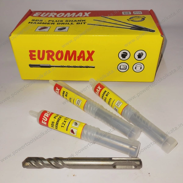 Euromax SDS Plus Hammer Drill Bit - 12 x 110