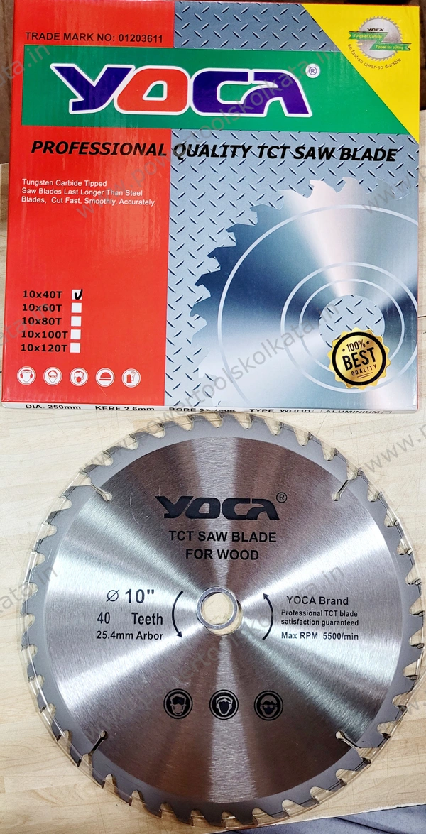 Yoca TCT Circular Saw Blade 10" - 10" x 40T