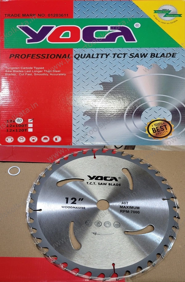 Yoca TCT Circular Saw Blade 12" - 12" x 40T