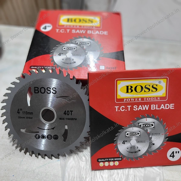 Boss TCT Circular Saw Blade  4" - 4" x 40T
