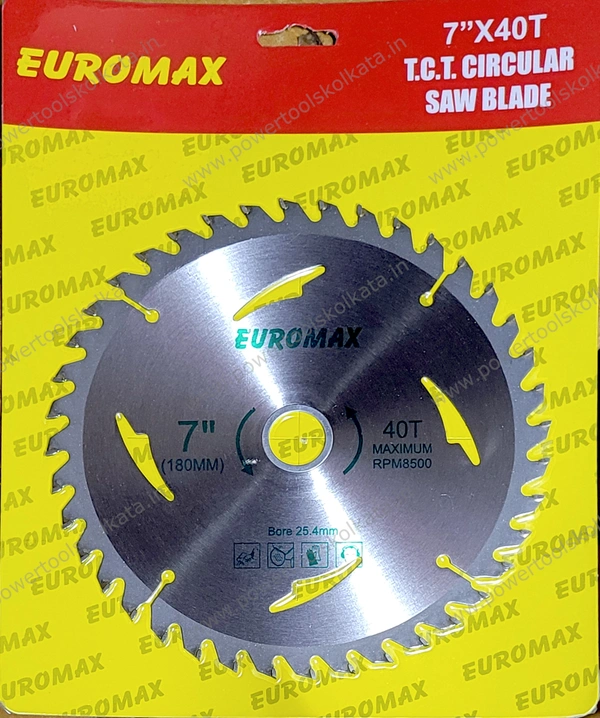 Euromax TCT Circular Saw Blade  7" - 7" x 40T
