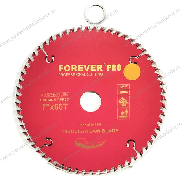 Euromax TCT Circular Saw Blade  7" - Red, 7" x 60T Red