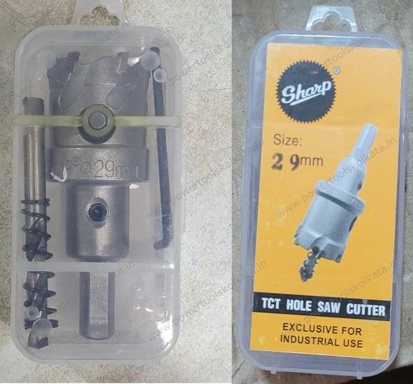 Sharp TCT Holw Saw Cutter Set - 29mm