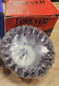 Forever Gold Wire Cup Brush Twist - 4" Twist