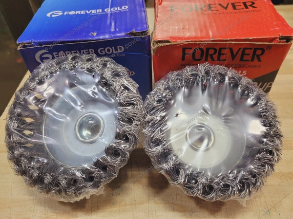 Forever Gold Wire Cup Brush Twist - 4" Twist