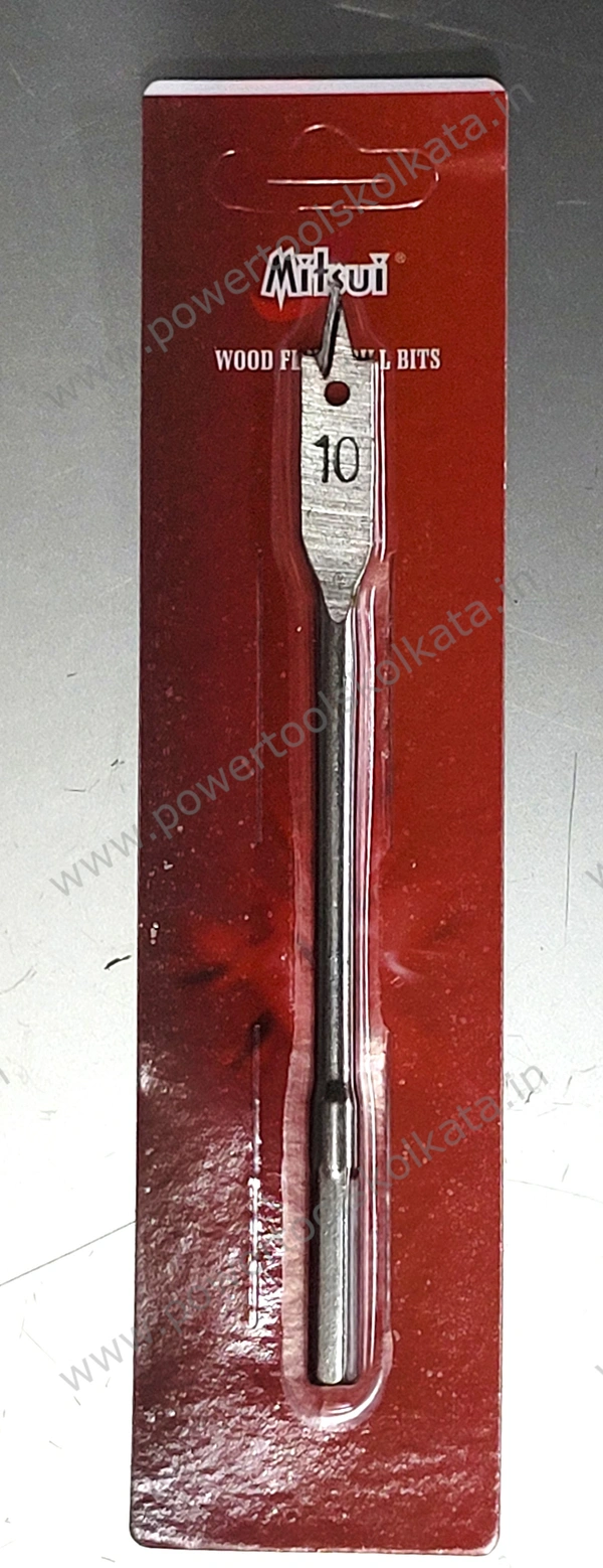 Mitsui Wood Flat Bit( Spade Drill Bit) - 10mm