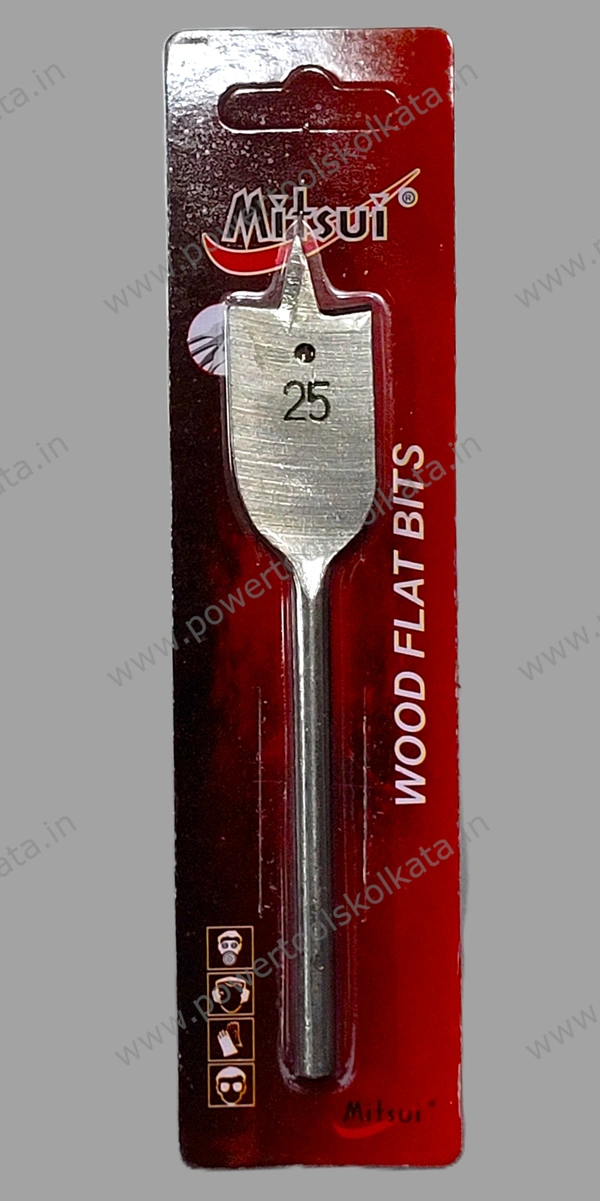 Mitsui Wood Flat Bit( Spade Drill Bit) - 25mm