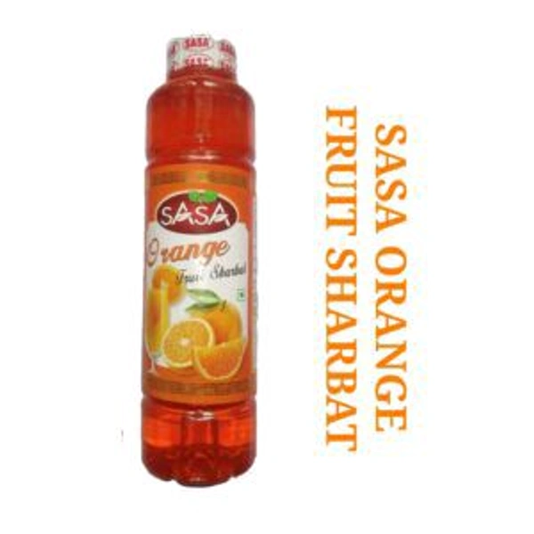 SASA Orange Fruit Sharbat - 1 Ltr