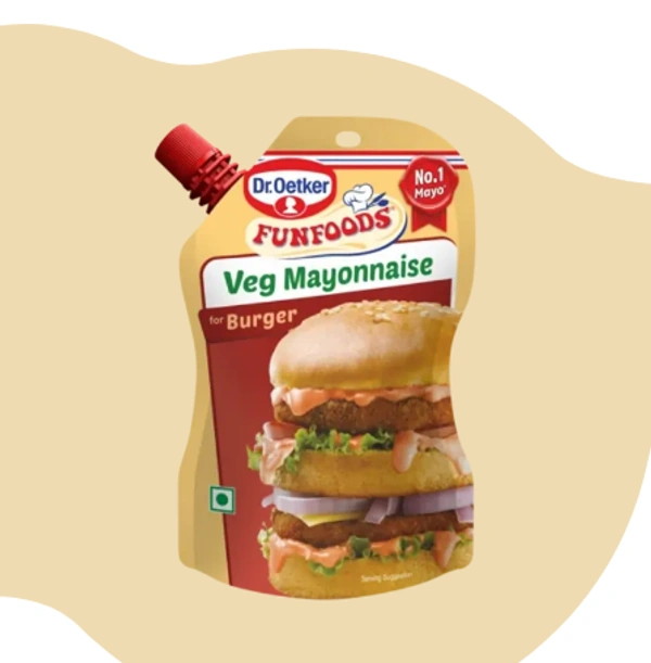 Dr. Oetker Veg Mayonnaise for Burger - 100 Gm