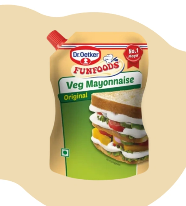 Dr. Oetker Veg Mayonnaise Original - 100 Gm