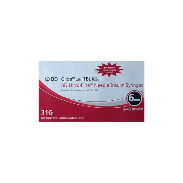 BD INSULIN SYRINGES (U-40) - 1X10