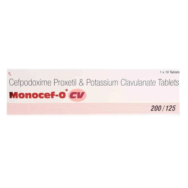  Rx MONOCEF CV O 200 - 1X10